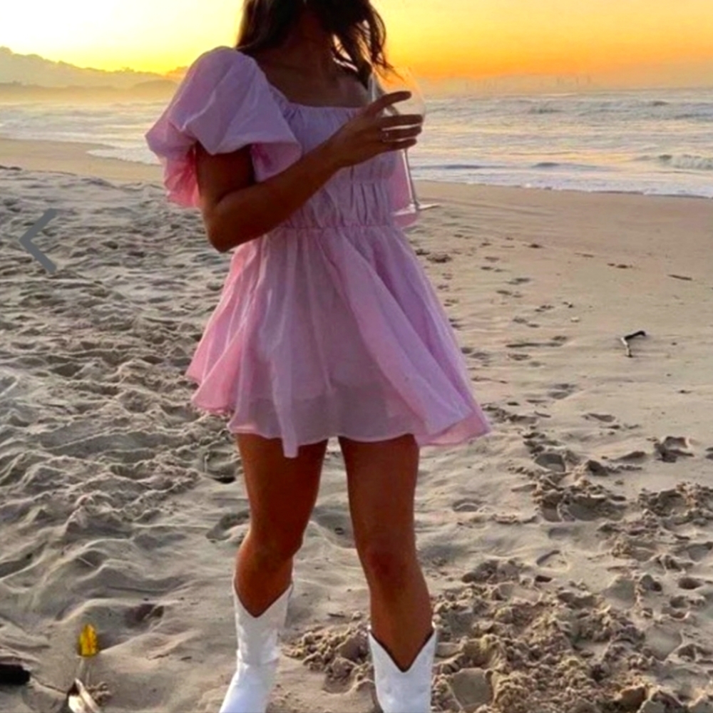 PARIS IS CALLING MINI DRESS